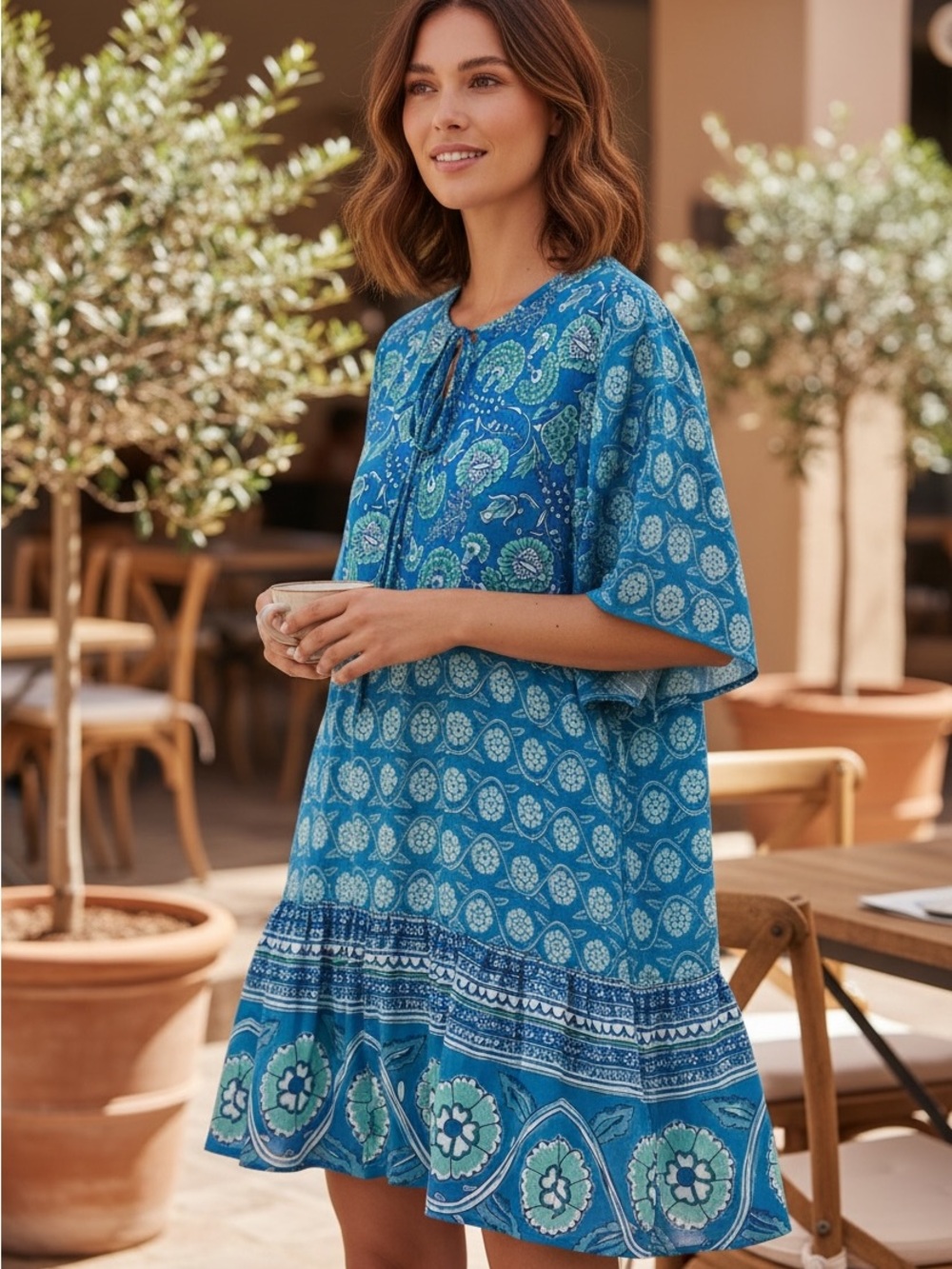 NWT Smith & Quinn Florence Dress in Indie Multi Size Medium